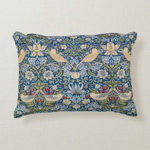 Bird Art Nouveau Design Decorative Cushion