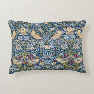 Bird Art Nouveau Design Decorative Cushion