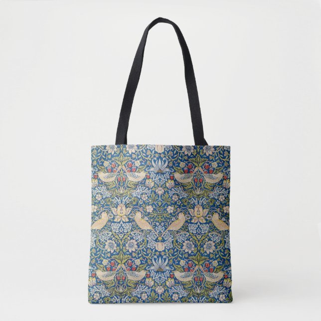 Bird Art Nouveau Design Tote Bag (Front)