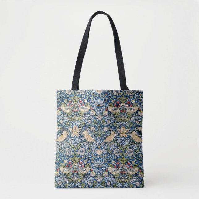 Bird Art Nouveau Design Tote Bag (Front)