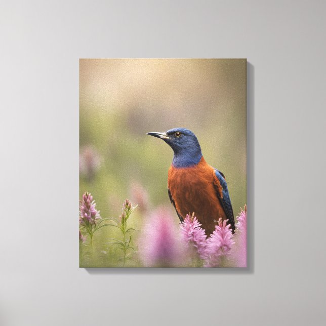 Bird Art Photo Canvas Print (Front)