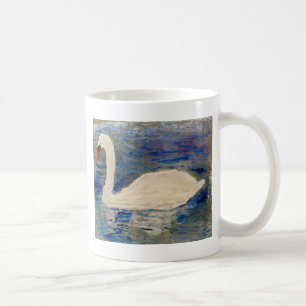 Bird Art Swan Reflections Coffee Mug