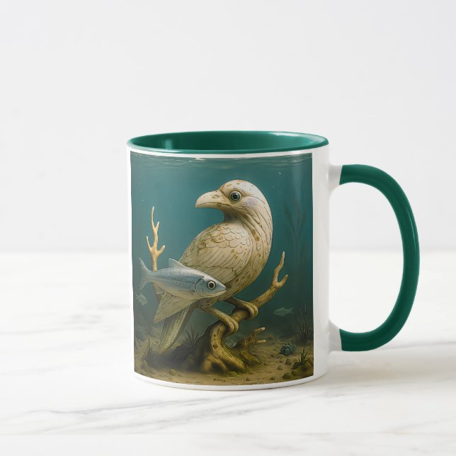 Bird Artistic Sculpture Mug (Right)