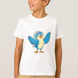 Bird as Bride with Veil T-Shirt