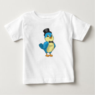 Bird as Groom with Ribbon Baby T-Shirt
