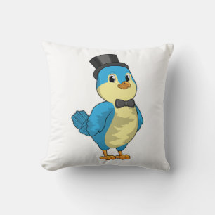 Bird as Groom with Ribbon Cushion
