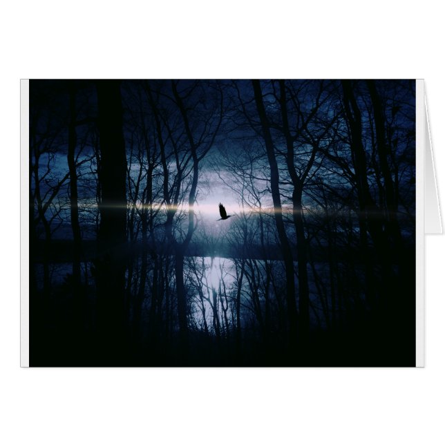 Bird at moonlight (Front Horizontal)