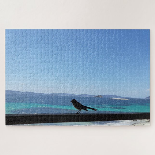 Bird at the Beach Adult Jigsaw Puzzle (Horizontal)