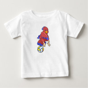 Bird at Volleyball Sports Baby T-Shirt