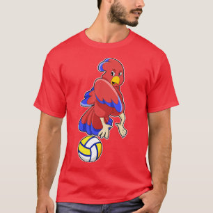 Bird at Volleyball Sports T-Shirt