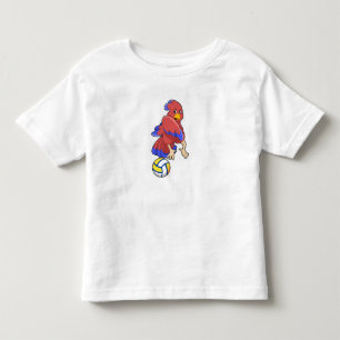 Bird at Volleyball Sports Toddler T-Shirt