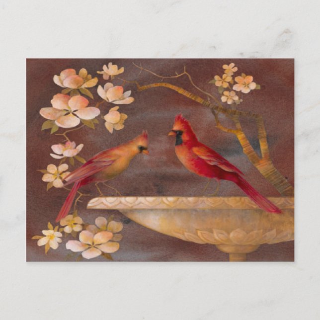 Bird Bath Postcard (Front)