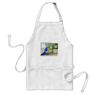 Bird Bathroom Fixtures Funny Gifts & Tees Standard Apron