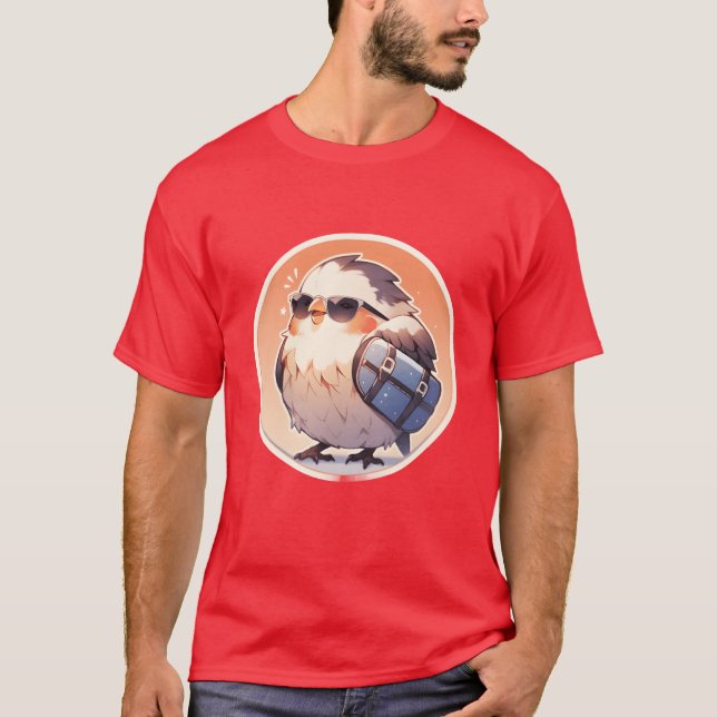 Bird Birds Funny Animals Forest Creatures Animal g T-Shirt (Front)