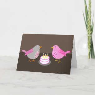 Bird Birthday Card