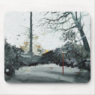 Bird Box Ohlsdorf Cemetery 2013 Mouse Mat