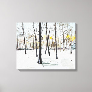 Bird Box Study Ohlsdorf 2013 Canvas Print