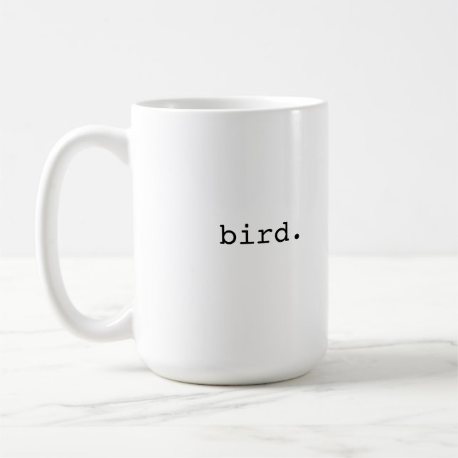Bird  - British slang Coffee Mug (Left)