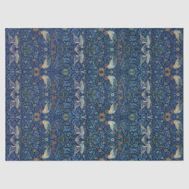 Bird by William Morris Tissue Paper (Front)