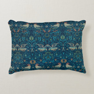 Bird by William Morris, Vintage Garden Textile Art Decorative Cushion