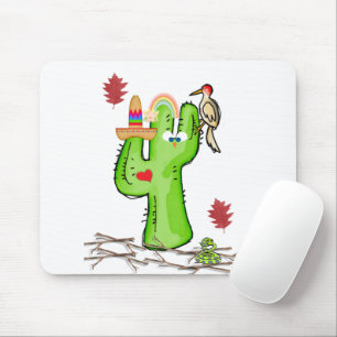 Bird Cactus Mouse Pad! Mat