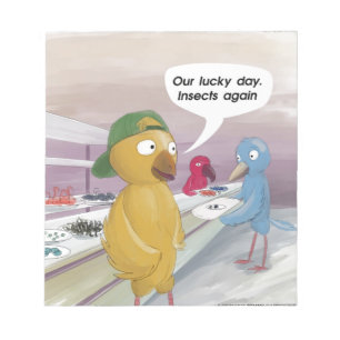 Bird Cafeteria Funny Notepad