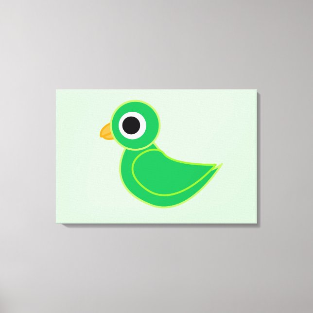Bird Canvas Print (Front)