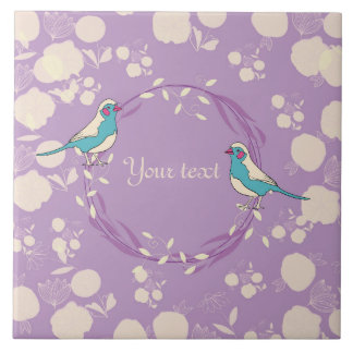 Bird Ceramic Tile 