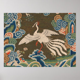 Bird Chinese Antique Decor