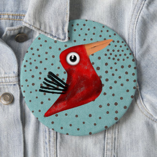 Bird Chocolate Covered Oreo 6 Cm Round Badge