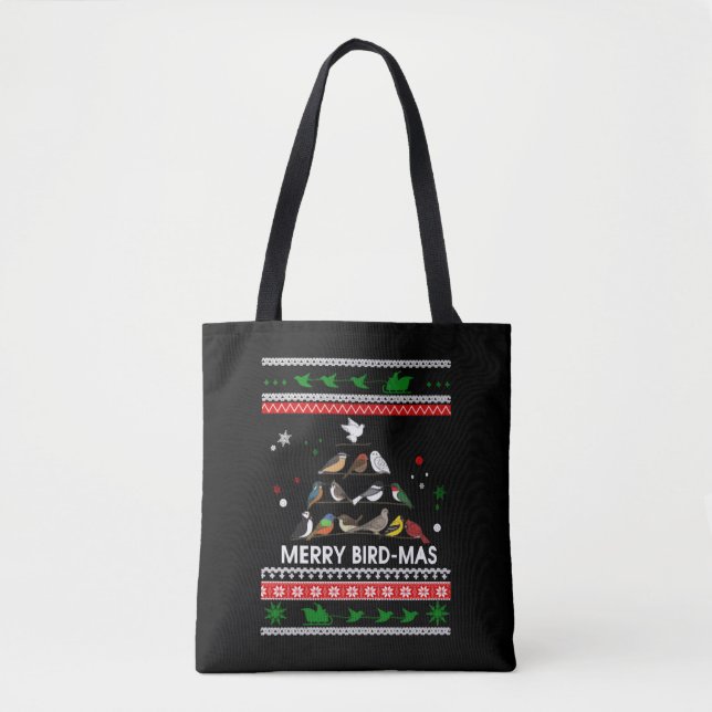 Bird Christmas Bird mas Tote Bag (Front)