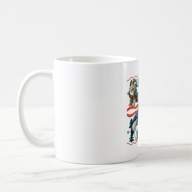 Bird Christmas  Coffee Mug (Left)