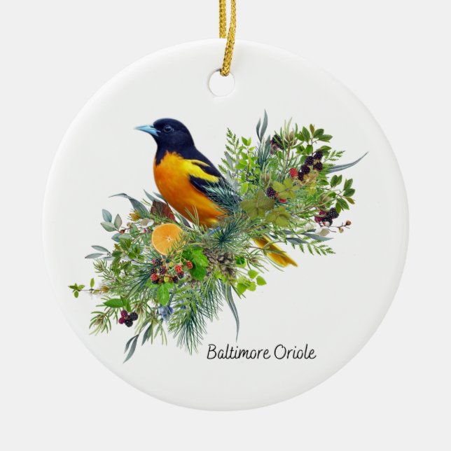 Bird Christmas Ornament (Front)