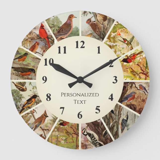 Bird Clock - Birds of the United States of America (Front)