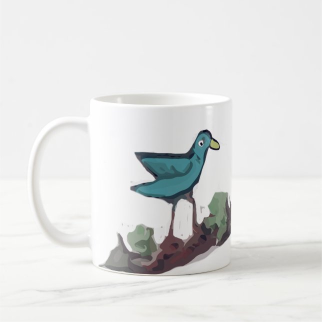 Bird Coffee Mug (Left)