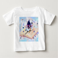Bird Composer Melody Funny Baby T-Shirt