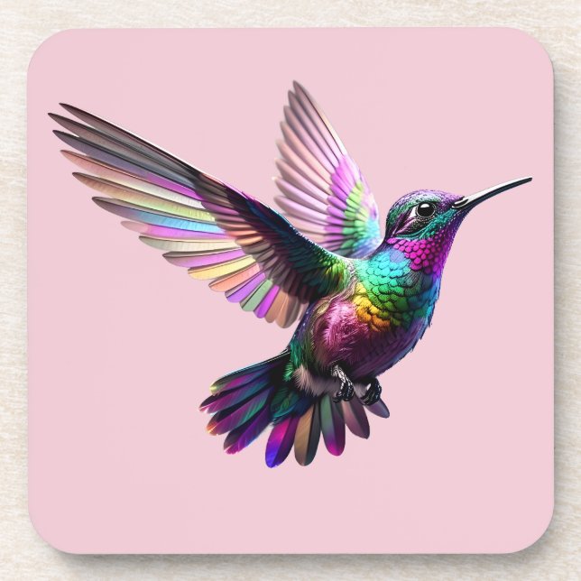 Bird design.no.1- from Maaya_prints Coaster (Front)