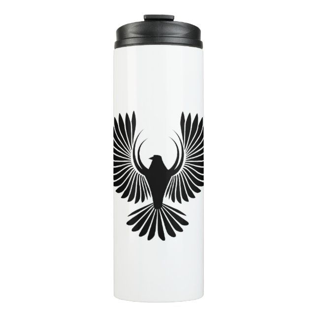 bird design  thermal tumbler (Front)