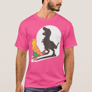 Bird Dinosaur Zookeeper Paleontologist Budgie Para T-Shirt