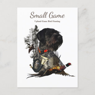 Bird dog , Upland Game Bird Hunting Postcard