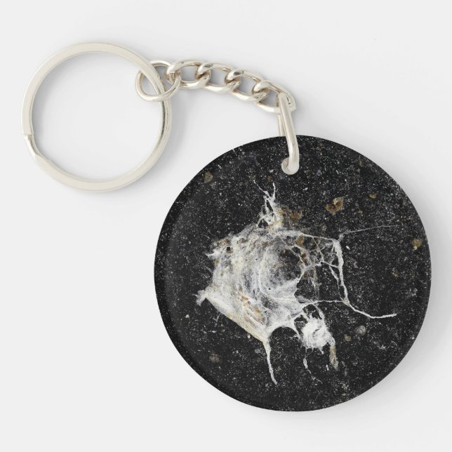 Bird Dropping Funny and Cool Key Ring (Front)
