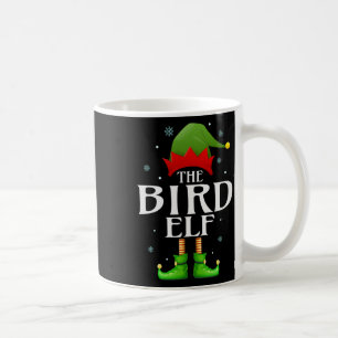 Bird Elf Xmas Matching Family Group Christmas Gran Coffee Mug