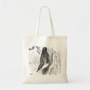Bird Engravings - a Nuthatch Tote Bag