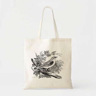 Bird Engravings  - a Wood Warbler Tote Bag