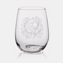 Bird Etched-Look