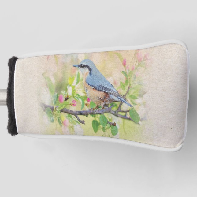 Bird Fanatic  Golf Head Cover (Front)