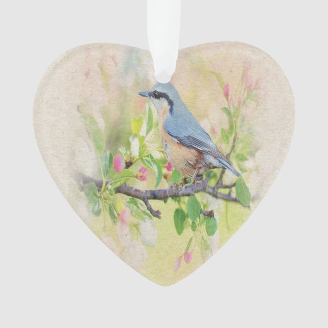 Bird Fanatic Ornament (Front)