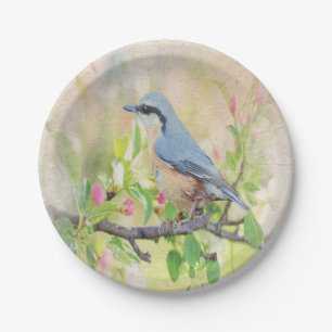 Bird Fanatic Paper Plate