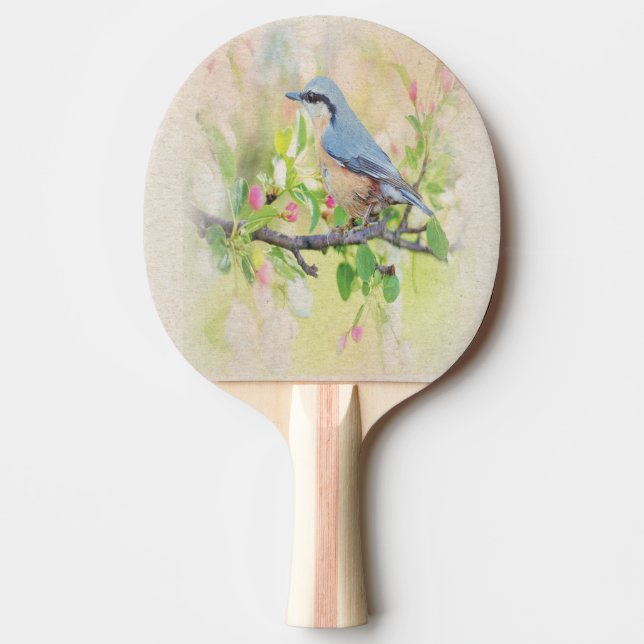 Bird Fanatic  Ping Pong Paddle (Front)