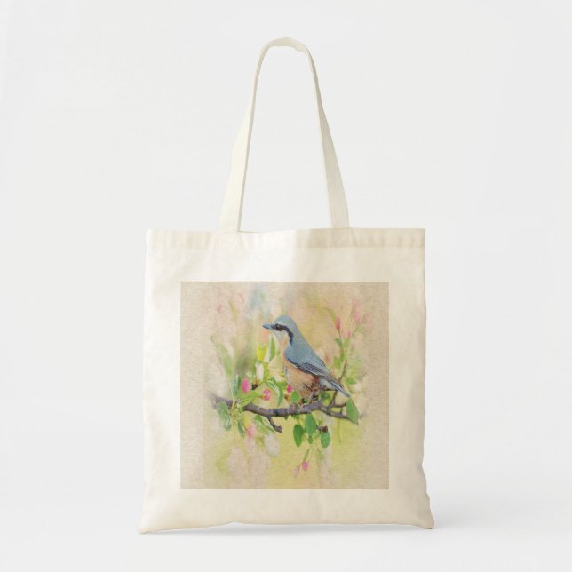 Bird Fanatic Tote Bag (Front)